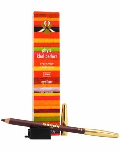 Sisley 0.05oz #6 Plum Phyto Khol Perfect Eyeliner With Blender & Sharpener Women Face & Eye Makeup